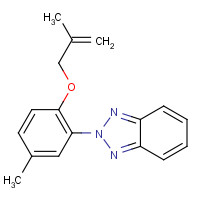 2170-60-7 2-[5-methyl-2-(2-methylprop-2-enoxy)phenyl]benzotriazole chemical structure