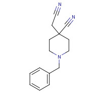 86945-27-9 1-benzyl-4-(cyanomethyl)piperidine-4-carbonitrile chemical structure