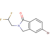 864867-22-1 5-bromo-2-(2,2-difluoroethyl)-3H-isoindol-1-one chemical structure