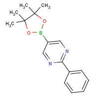 1319255-85-0 2-phenyl-5-(4,4,5,5-tetramethyl-1,3,2-dioxaborolan-2-yl)pyrimidine chemical structure