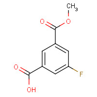660416-36-4 3-fluoro-5-methoxycarbonylbenzoic acid chemical structure