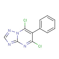 288614-58-4 5,7-dichloro-6-phenyl-[1,2,4]triazolo[1,5-a]pyrimidine chemical structure
