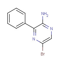 344940-70-1 5-bromo-3-phenylpyrazin-2-amine chemical structure