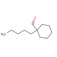 1318951-98-2 1-pentylcyclohexane-1-carbaldehyde chemical structure
