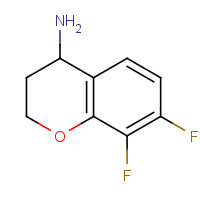 886762-83-0 7,8-difluoro-3,4-dihydro-2H-chromen-4-amine chemical structure