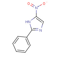 4308-29-6 5-nitro-2-phenyl-1H-imidazole chemical structure