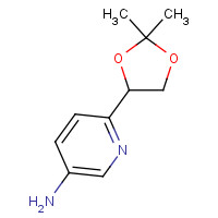 1419604-69-5 6-(2,2-dimethyl-1,3-dioxolan-4-yl)pyridin-3-amine chemical structure