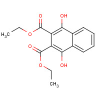 59883-07-7 diethyl 1,4-dihydroxynaphthalene-2,3-dicarboxylate chemical structure