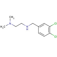 91429-04-8 N-[(3,4-dichlorophenyl)methyl]-N',N'-dimethylethane-1,2-diamine chemical structure