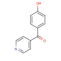 51246-77-6 (4-hydroxyphenyl)-pyridin-4-ylmethanone chemical structure