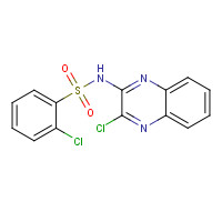 847985-15-3 2-chloro-N-(3-chloroquinoxalin-2-yl)benzenesulfonamide chemical structure