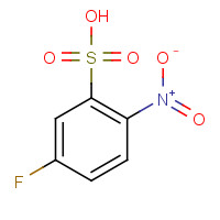 82711-99-7 5-fluoro-2-nitrobenzenesulfonic acid chemical structure