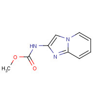 38922-81-5 methyl N-imidazo[1,2-a]pyridin-2-ylcarbamate chemical structure
