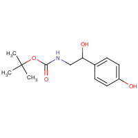 126395-31-1 tert-butyl N-[2-hydroxy-2-(4-hydroxyphenyl)ethyl]carbamate chemical structure
