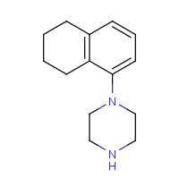 57536-84-2 1-(5,6,7,8-tetrahydronaphthalen-1-yl)piperazine chemical structure