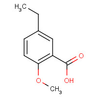 66873-89-0 5-ethyl-2-methoxybenzoic acid chemical structure