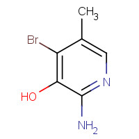 1003710-58-4 2-amino-4-bromo-5-methylpyridin-3-ol chemical structure