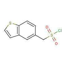 348080-83-1 1-benzothiophen-5-ylmethanesulfonyl chloride chemical structure
