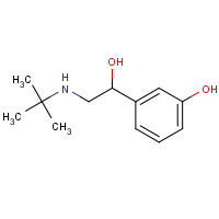 36674-60-9 3-[2-(tert-butylamino)-1-hydroxyethyl]phenol chemical structure