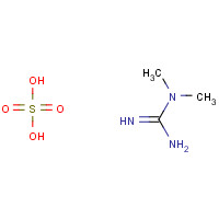 128143-68-0 1,1-dimethylguanidine;sulfuric acid chemical structure