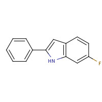 255724-72-2 6-fluoro-2-phenyl-1H-indole chemical structure