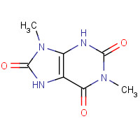 55441-62-8 1,9-dimethyl-3,7-dihydropurine-2,6,8-trione chemical structure