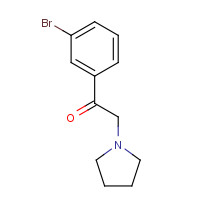 1003878-33-8 1-(3-bromophenyl)-2-pyrrolidin-1-ylethanone chemical structure