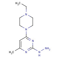 1372798-85-0 [4-(4-ethylpiperazin-1-yl)-6-methylpyrimidin-2-yl]hydrazine chemical structure