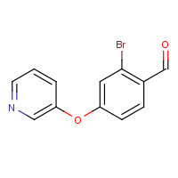 1196474-75-5 2-bromo-4-pyridin-3-yloxybenzaldehyde chemical structure