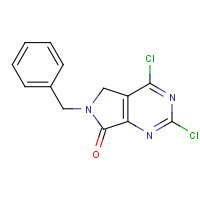 1207368-82-8 6-benzyl-2,4-dichloro-5H-pyrrolo[3,4-d]pyrimidin-7-one chemical structure