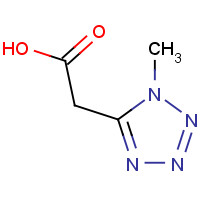 21743-76-0 2-(1-methyltetrazol-5-yl)acetic acid chemical structure