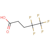 3637-31-8 4,4,5,5,5-pentafluoropentanoic acid chemical structure
