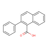 108981-94-8 2-phenylnaphthalene-1-carboxylic acid chemical structure