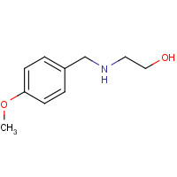 64834-63-5 2-[(4-methoxyphenyl)methylamino]ethanol chemical structure