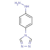 154594-16-8 [4-(1,2,4-triazol-4-yl)phenyl]hydrazine chemical structure
