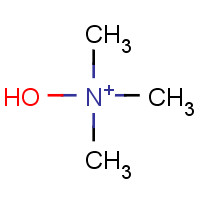 153506-06-0 hydroxy(trimethyl)azanium chemical structure