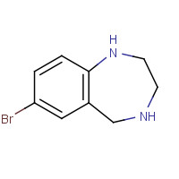 195986-87-9 7-bromo-2,3,4,5-tetrahydro-1H-1,4-benzodiazepine chemical structure