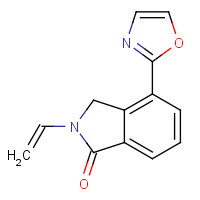 1374105-89-1 2-ethenyl-4-(1,3-oxazol-2-yl)-3H-isoindol-1-one chemical structure