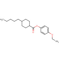 67679-63-4 (4-ethoxyphenyl) 4-pentylcyclohexane-1-carboxylate chemical structure