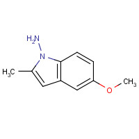 1068977-38-7 5-methoxy-2-methylindol-1-amine chemical structure