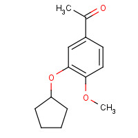 141184-48-7 1-(3-cyclopentyloxy-4-methoxyphenyl)ethanone chemical structure