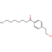 219307-07-0 1-[4-(2-hydroxyethyl)phenyl]octan-1-one chemical structure
