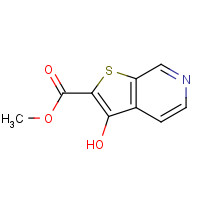 111042-97-8 methyl 3-hydroxythieno[2,3-c]pyridine-2-carboxylate chemical structure