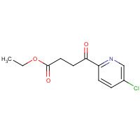 1189169-32-1 ethyl 4-(5-chloropyridin-2-yl)-4-oxobutanoate chemical structure