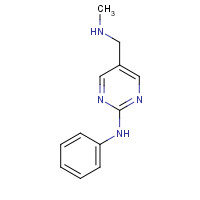 944450-95-7 5-(methylaminomethyl)-N-phenylpyrimidin-2-amine chemical structure