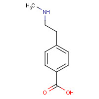 1199775-41-1 4-[2-(methylamino)ethyl]benzoic acid chemical structure