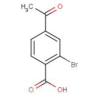 93273-64-4 4-acetyl-2-bromobenzoic acid chemical structure