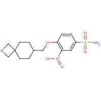 1256546-77-6 3-nitro-4-(2-oxaspiro[3.5]nonan-7-ylmethoxy)benzenesulfonamide chemical structure