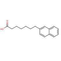 109397-47-9 7-naphthalen-2-ylheptanoic acid chemical structure