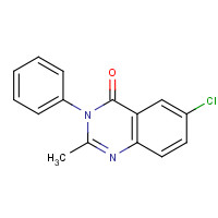 4248-11-7 6-chloro-2-methyl-3-phenylquinazolin-4-one chemical structure